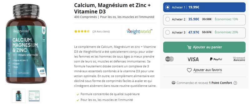 magnesium- en calciumtekort