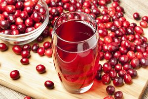 cranberrysap - een van onze afslankdranken